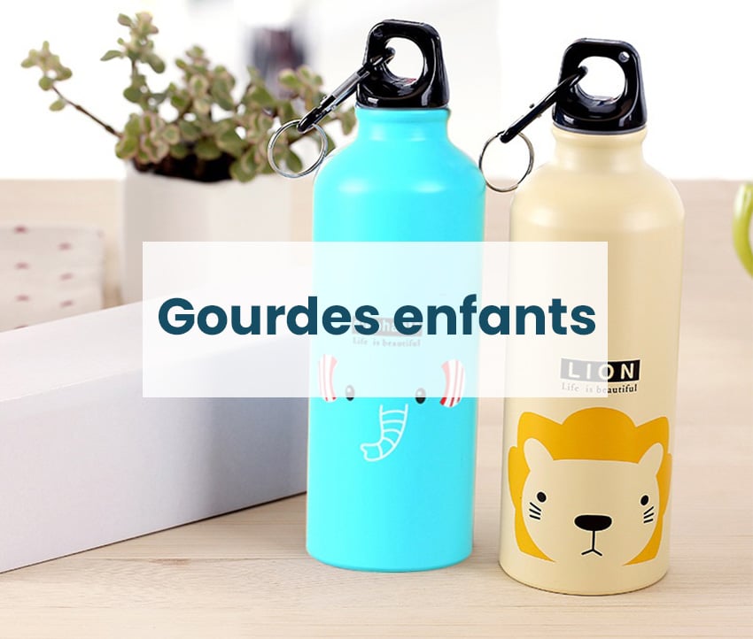 Gourdes enfants en Inox