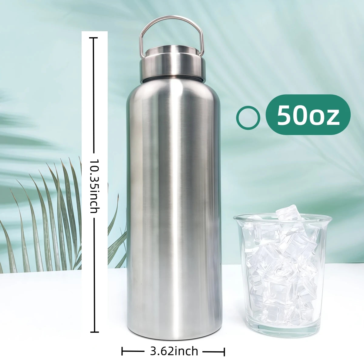 Gourde de vélo en inox 450 ml à 1,5 L — 1500ml