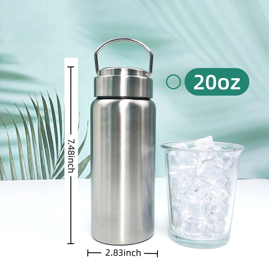 Gourde de vélo en inox 450 ml à 1,5 L — 600ml