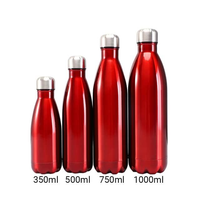 Gourde Inox Isotherme 350ml à 1L - Les Brillantes