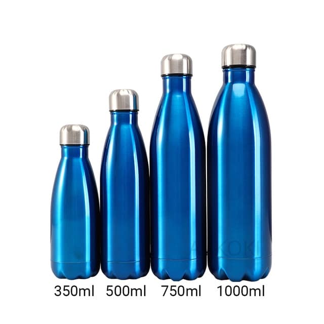 Gourde Inox Isotherme 350ml à 1L - Les Brillantes