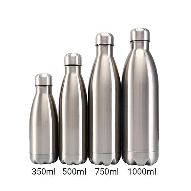 Gourde Inox Isotherme 350ml à 1L - Les Brillantes