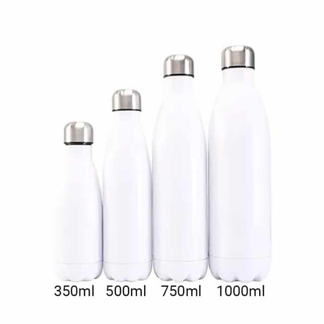 Gourde Inox Isotherme 350ml à 1L - Les Brillantes