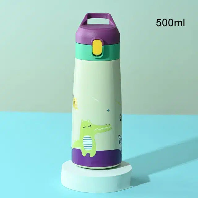 Gourde enfant Thermos avec Paille intégré