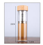Gourde en verre - Double paroi