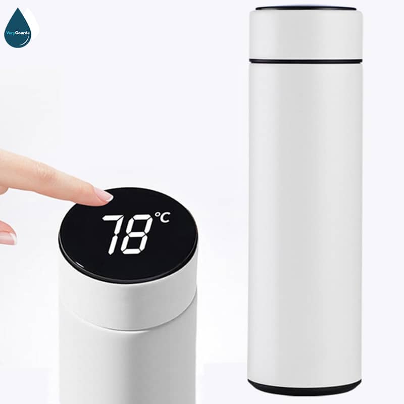 Gourde Intelligente en Inox Isotherme 480ml