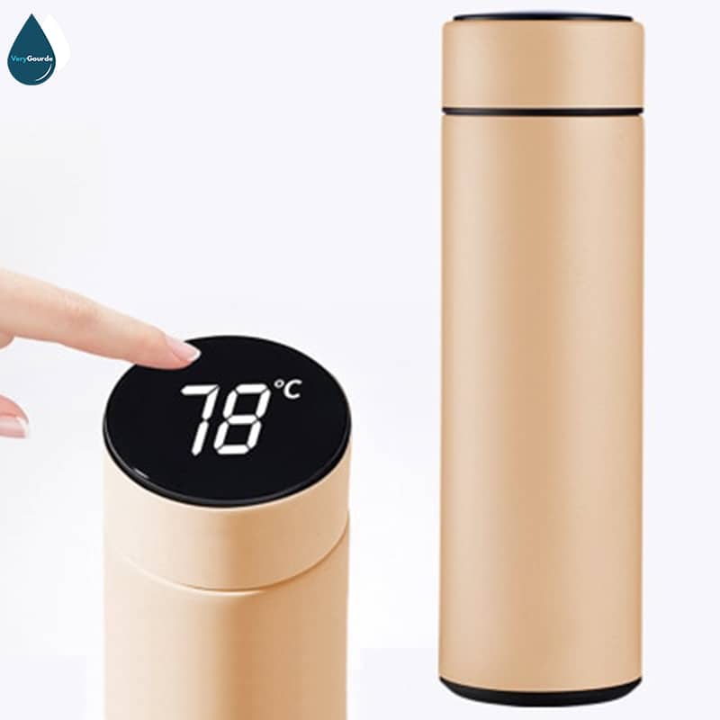 Gourde Intelligente en Inox Isotherme 480ml