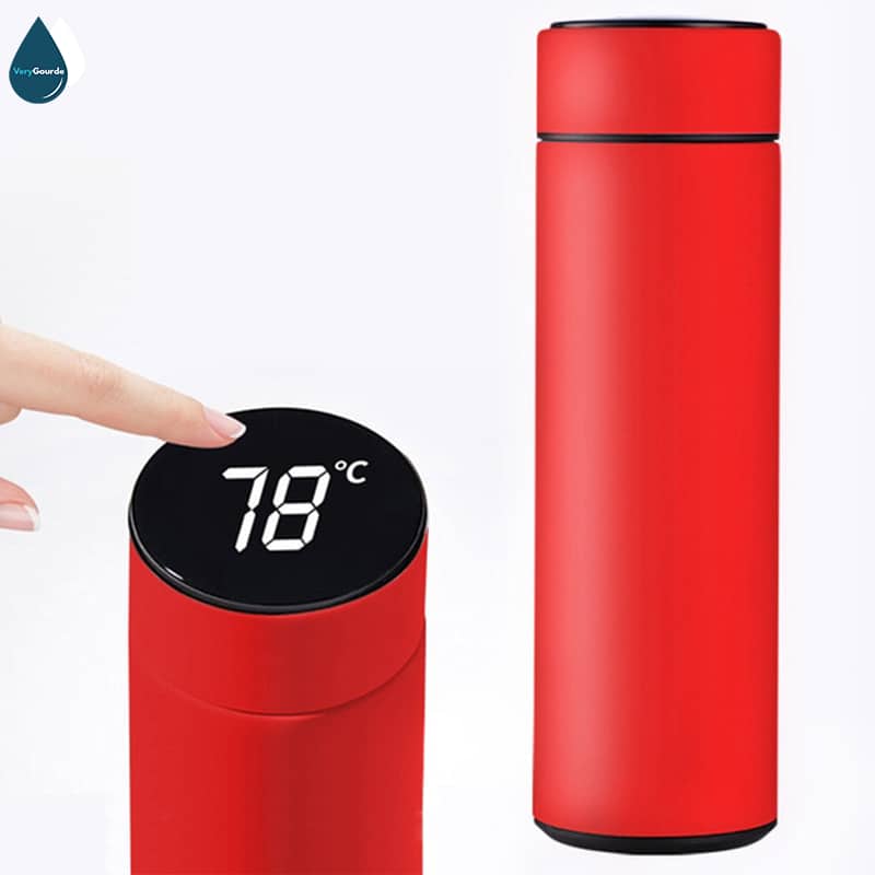 Gourde Intelligente en Inox Isotherme 480ml