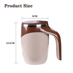 Gourde à café en inox 380 ml shaker