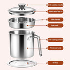 Gourde en inox 250 ml à 1,8 L avec filtre