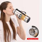 Gourde en inox 500 ml à 1,5 L isotherme