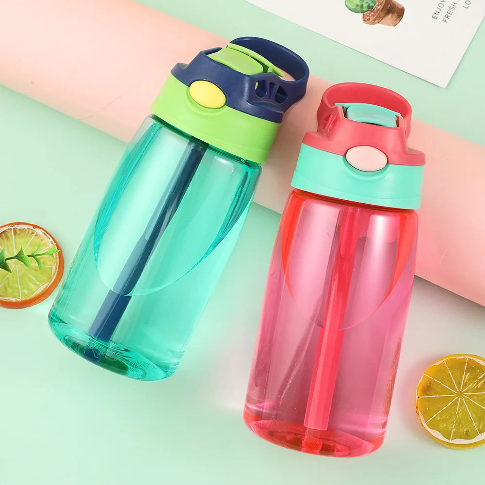 Gourde Enfant - Sport 480 ml avec paille intégrée