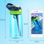 Gourde Enfant - Sport 480 ml avec paille intégrée