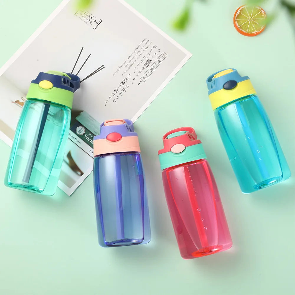 Gourde Enfant - Sport 480 ml avec paille intégrée