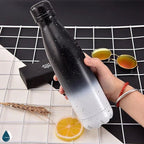 gourdes isothermes en inox étoilées