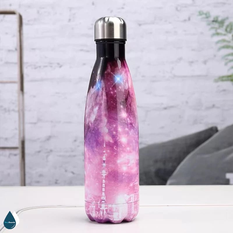 gourdes isothermes en inox étoilées