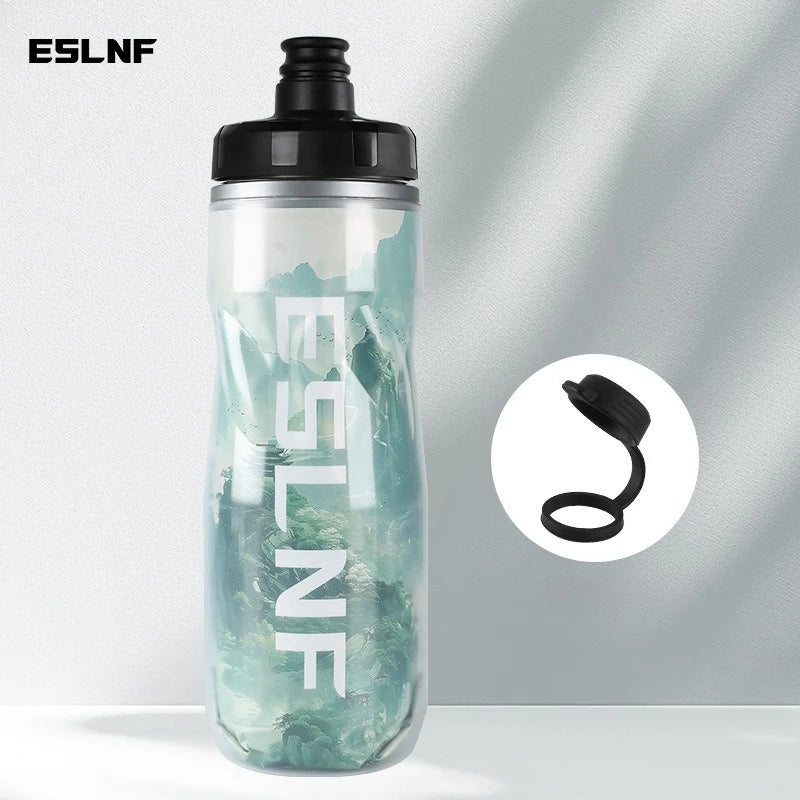 Gourde de vélo en plastique sans BPA 610 ml isotherme — 08CS0045