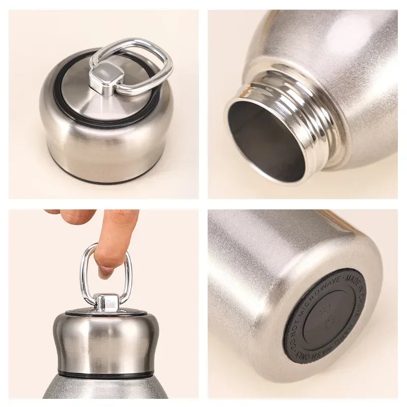 Gourde de sport en inox 300 ml isotherme