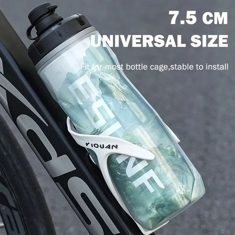 Gourde de vélo isotherme — 4 coloris