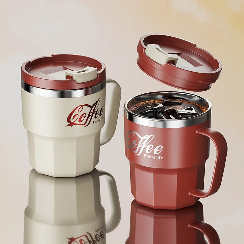 Gourde à café en inox 400 ml isotherme