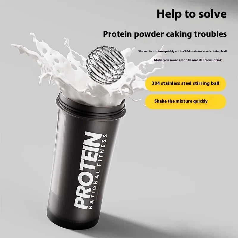 Gourde de sport 400 ml à 600 ml shaker