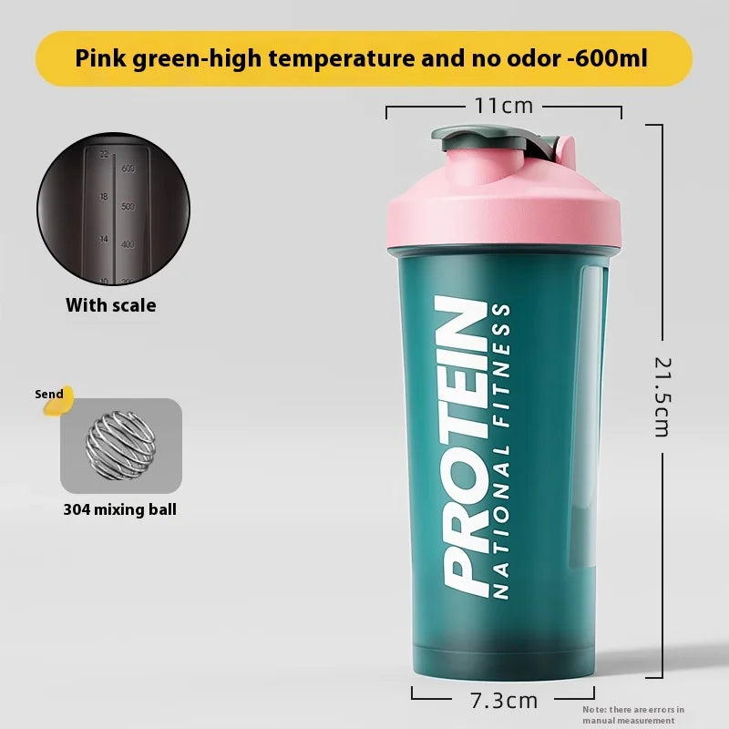 Gourde de sport 400 ml à 600 ml shaker — A