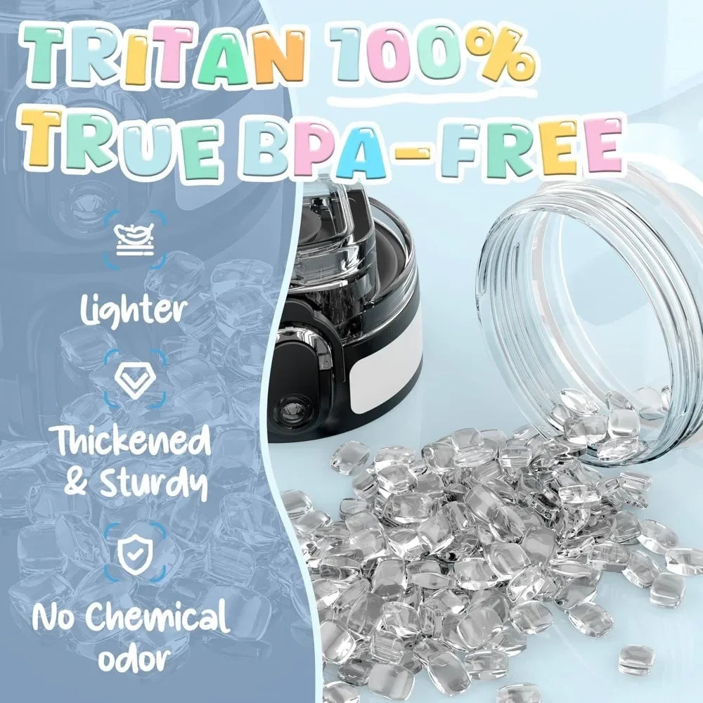 Gourde de sport en plastique sans BPA 350 ml à 800 ml