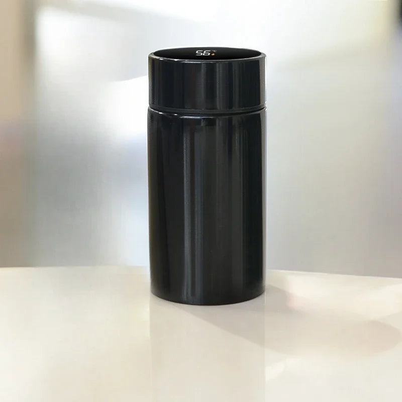 Gourde en inox 200 ml isotherme — Noir