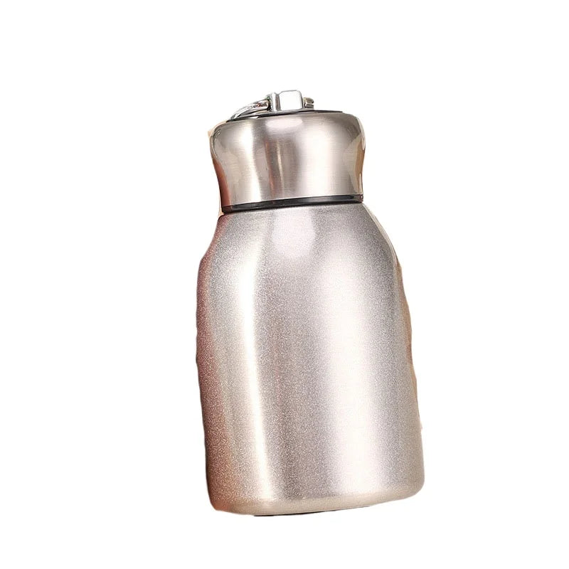 Gourde de sport en inox 300 ml isotherme — S 902750 Steel Color