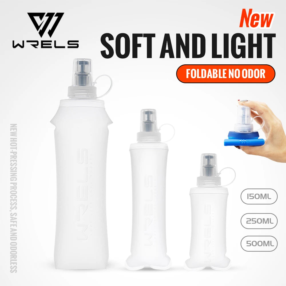 Gourde de sport en silicone 150 ml à 500 ml (2)