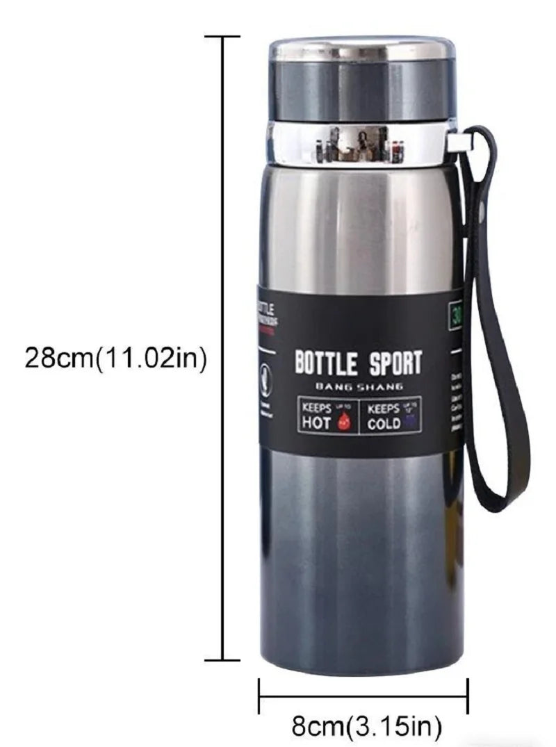 Gourde en inox 1 L isotherme