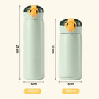 Gourde de sport en inox 320 ml à 460 ml à paille