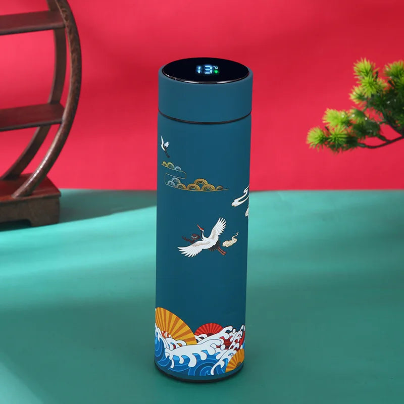 Gourde à café 500 ml avec filtre — Vert