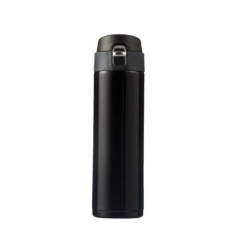 Gourde enfant 500 ml isotherme — Noir