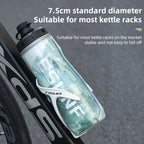 Gourde de vélo en plastique sans BPA 610 ml isotherme
