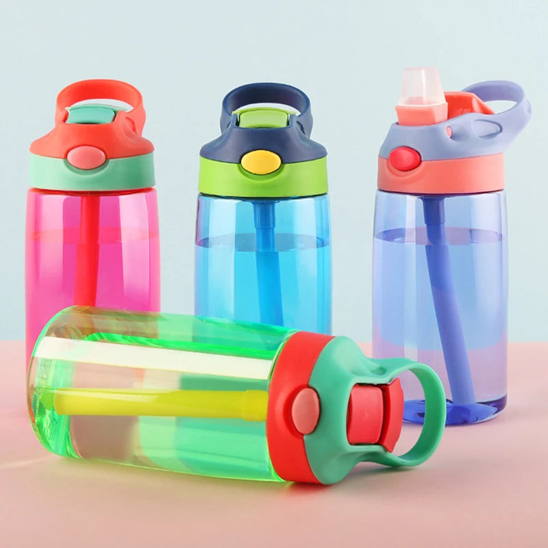 Gourde Enfant - Sport 480 ml avec paille intégrée