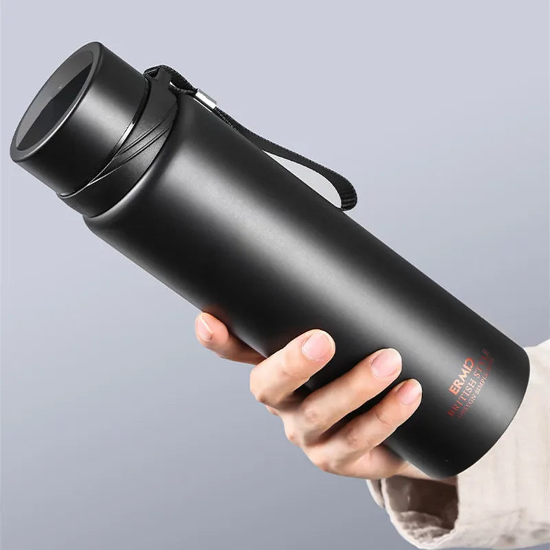Gourde en inox 600 ml à 1,6 L avec filtre