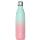 Gourde de sport en inox 500 ml isotherme — 18 coloris — Bleu et Rose