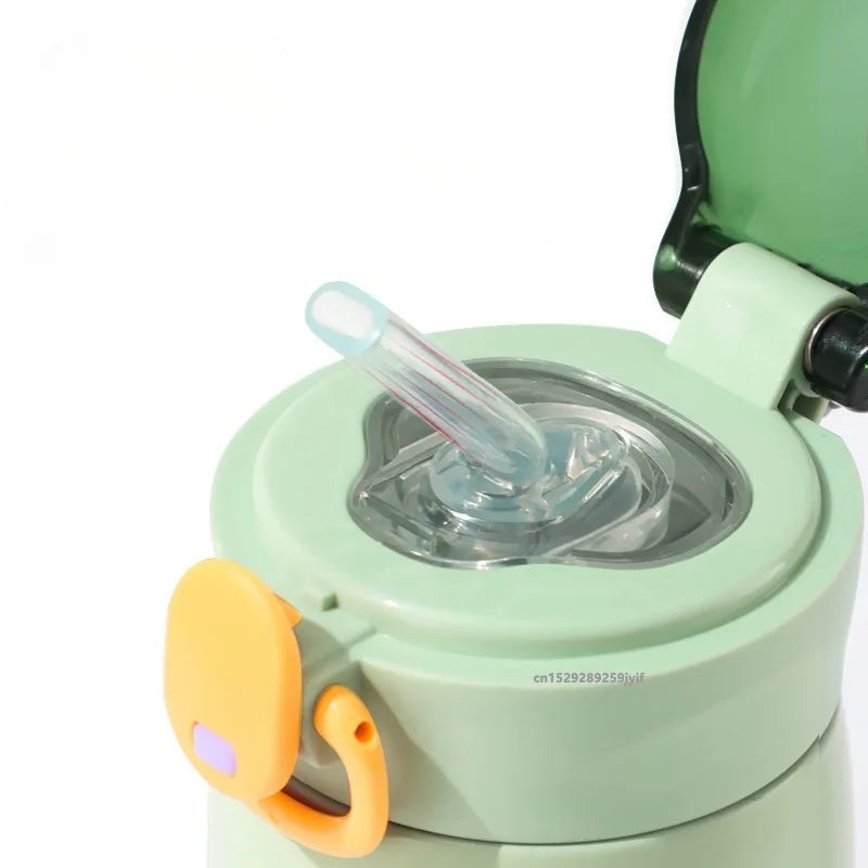 Gourde enfant en inox 320 ml à 460 ml à paille