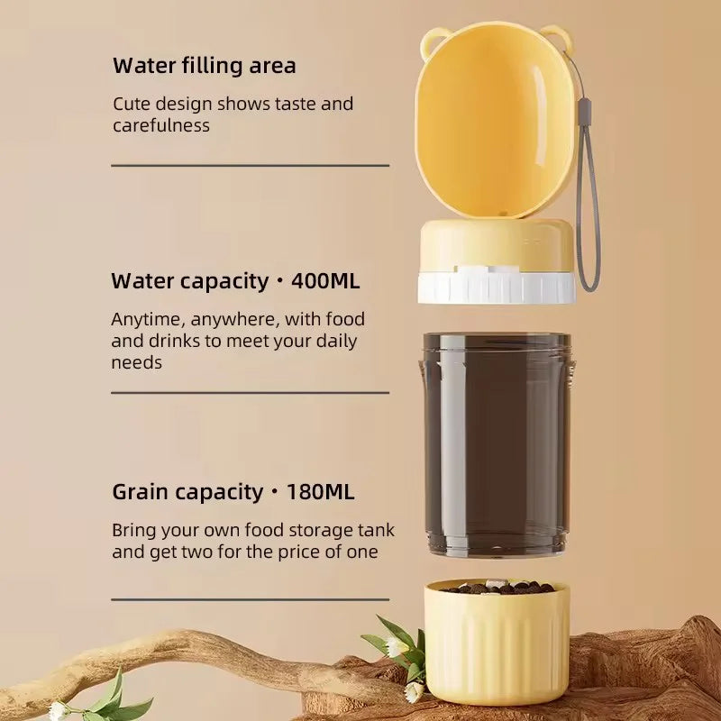 Gourde pour chien 180 ml à 400 ml