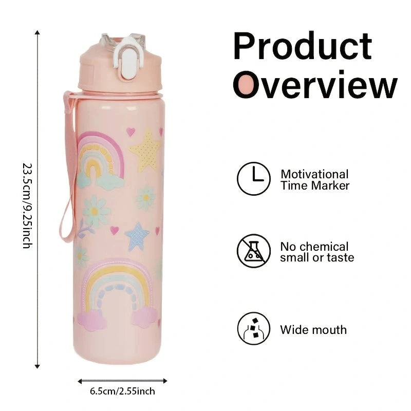 Gourde enfant en plastique sans BPA 680 ml à 750 ml