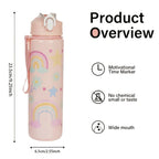 Gourde enfant en plastique sans BPA 680 ml à 750 ml