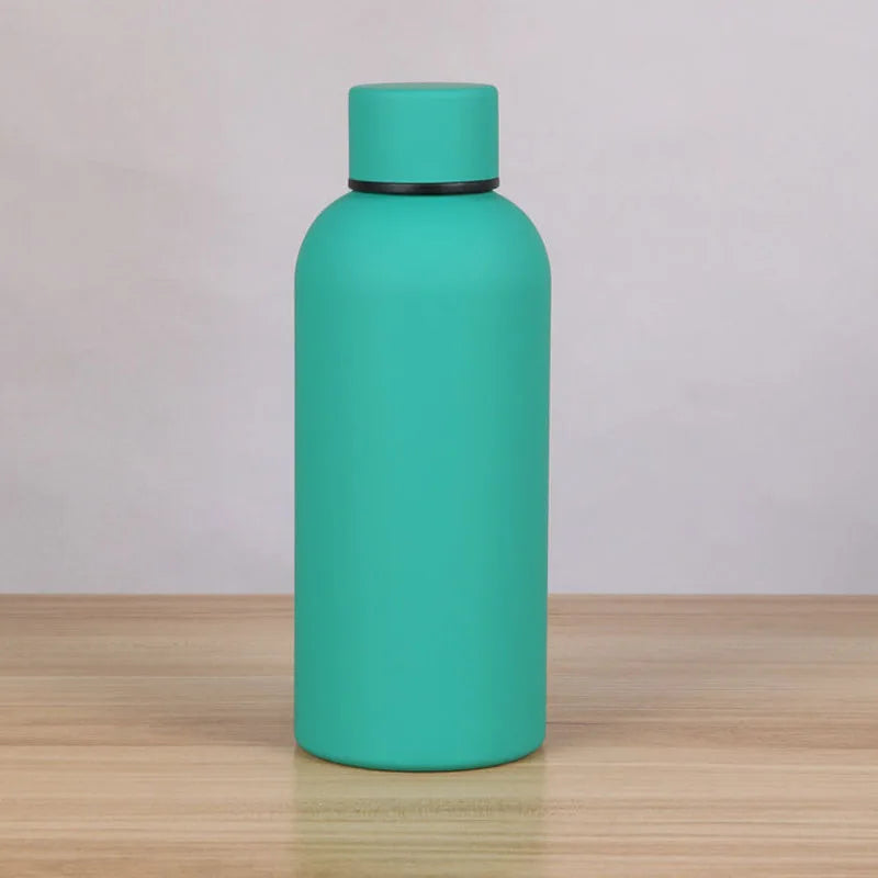 Gourde de sport en inox 350 ml à 750 ml isotherme — Vert