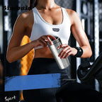 Gourde de sport en inox 500 ml à 750 ml shaker