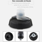 Gourde de vélo en plastique sans BPA 600 ml isotherme