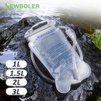 Gourde de vélo en plastique sans BPA 500 ml à 3 L