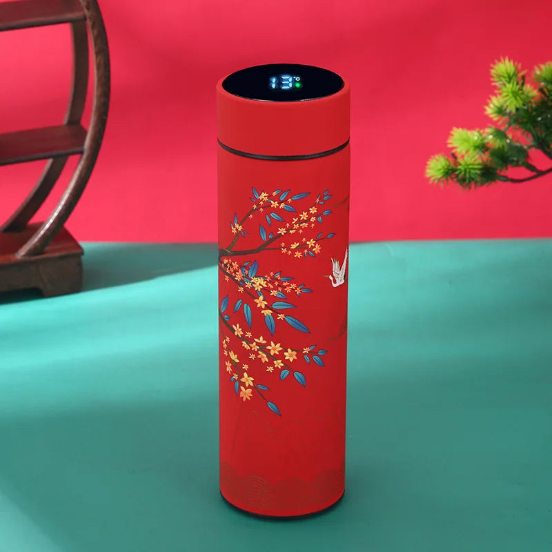 Gourde à café 500 ml avec filtre — Rouge