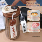 Gourde à café en inox 450 ml à affichage de température — 6 coloris