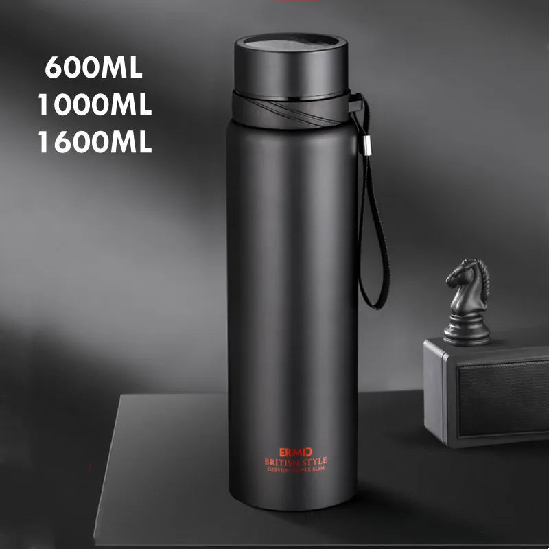 Gourde en inox 600 ml à 1,6 L avec filtre