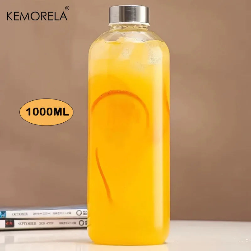 Gourde de sport en verre 500 ml à 1 L — 1000ML